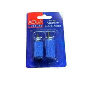 Aqua Culture Aquarium Bubble Stone Twin Pack Pet Supplies Fish Air Aerators Oxyg